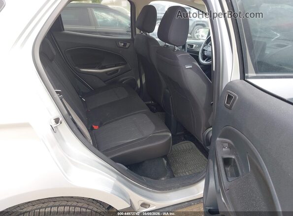 MAJ6S3GL0LC348718 2020 FORD ECOSPORT Silver VIN sticker view