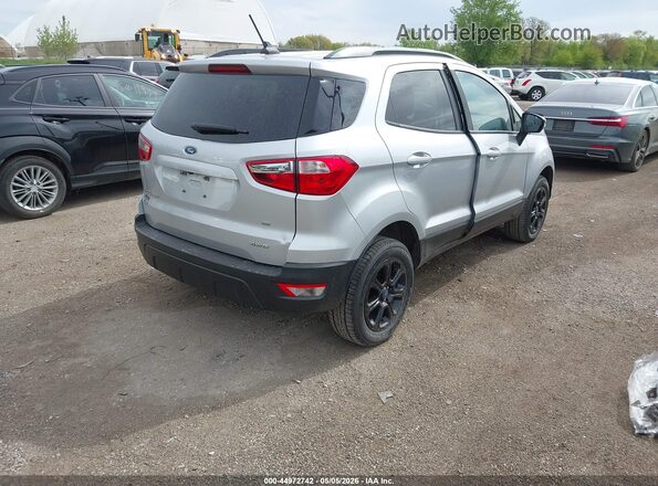 MAJ6S3GL0LC348718 2020 FORD ECOSPORT Silver Rear right
