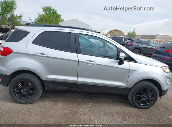 MAJ6S3GL0LC348718 2020 FORD ECOSPORT Silver Rear interior view