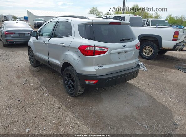 MAJ6S3GL0LC348718 2020 FORD ECOSPORT Silver Rear left