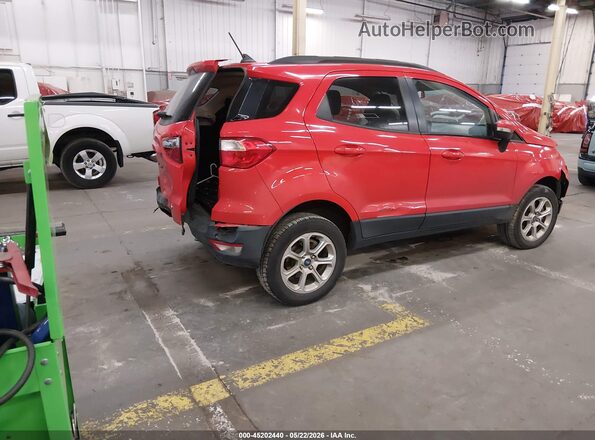 MAJ6S3GL0LC357614 2020 FORD ECOSPORT Red Tył prawy