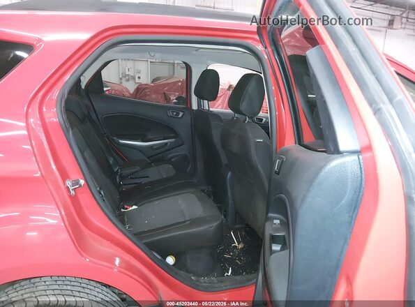 MAJ6S3GL0LC357614 2020 FORD ECOSPORT Red Widok naklejki z numerem VIN