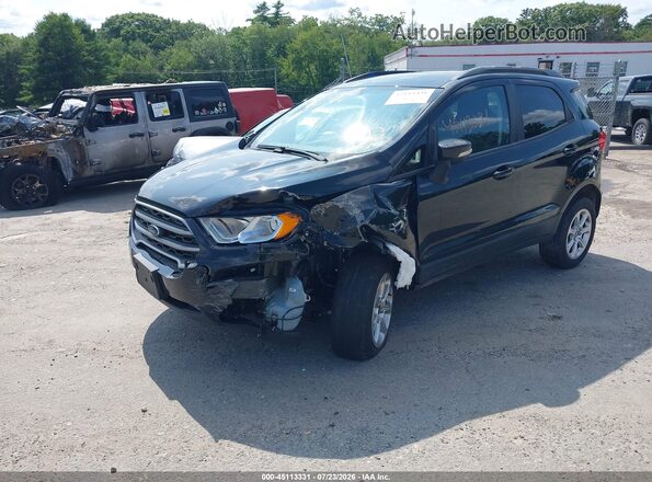 MAJ6S3GL0LC365633 2020 FORD ECOSPORT Black წინა მარცხენა ხედი სამი მეოთხედიდან