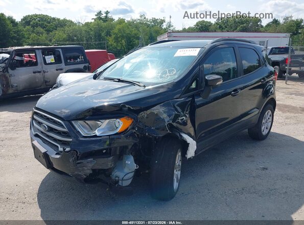 MAJ6S3GL0LC365633 2020 FORD ECOSPORT Black წინა ხედი