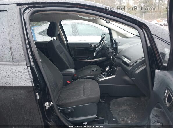 MAJ6S3GL0LC365633 2020 FORD ECOSPORT Black წინა სალონის ხედი