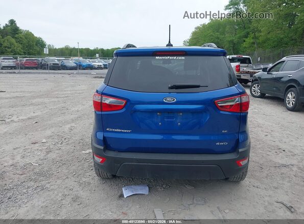 MAJ6S3GL0MC409552 2021 FORD ECOSPORT Blue 