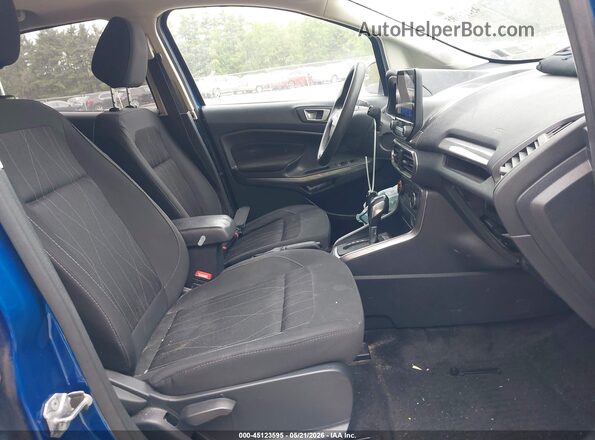 MAJ6S3GL0MC409552 2021 FORD ECOSPORT Blue Вид салону спереду