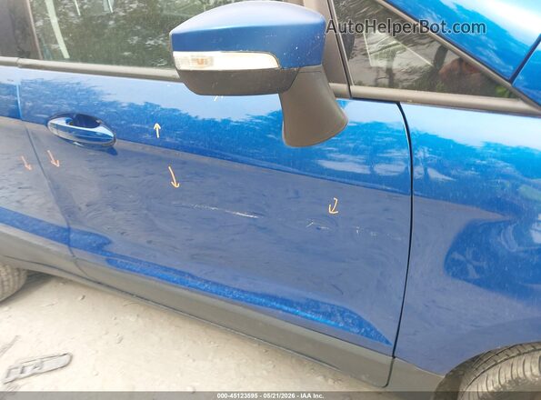 MAJ6S3GL0MC409552 2021 FORD ECOSPORT Blue Вид спереду