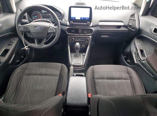MAJ6S3GL0NC462933 2022 FORD ECOSPORT Угольный Вид панели приборов
