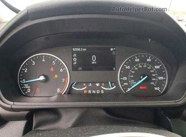 MAJ6S3GL0NC462933 2022 FORD ECOSPORT Угольный Вид щитка приборов