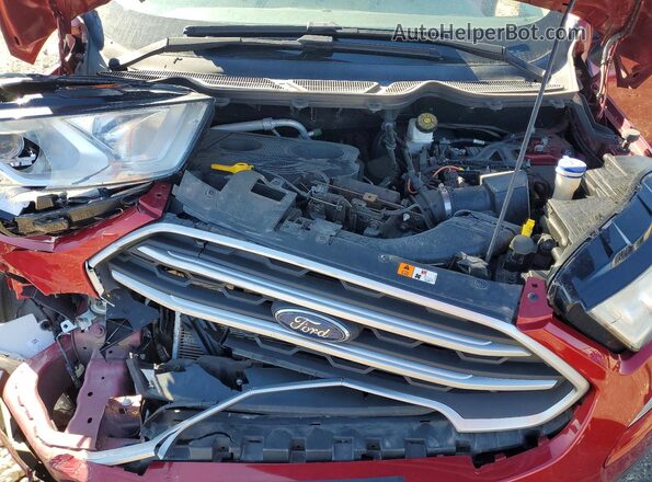 MAJ6S3GL1LC346752 2020 FORD ECOSPORT Maroon Շարժիչի բաժամունքի տեսք