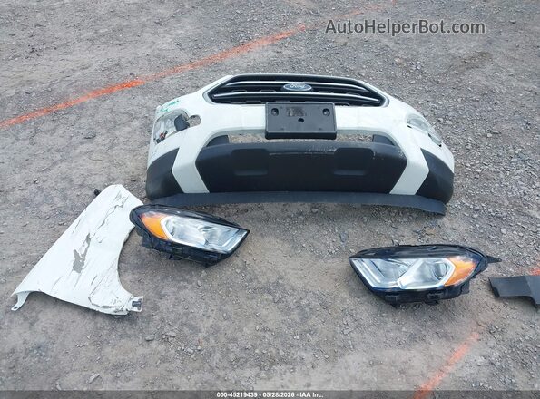 MAJ6S3GL2LC322721 2020 FORD ECOSPORT Белый Вид щитка приборов