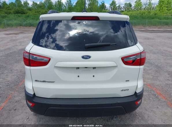 MAJ6S3GL2LC322721 2020 FORD ECOSPORT Белый 