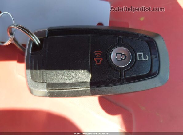 MAJ6S3GL2LC375905 2020 FORD ECOSPORT Red Dashboard view