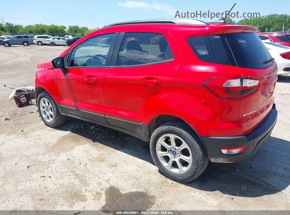 MAJ6S3GL2LC375905 2020 FORD ECOSPORT Red Rear left