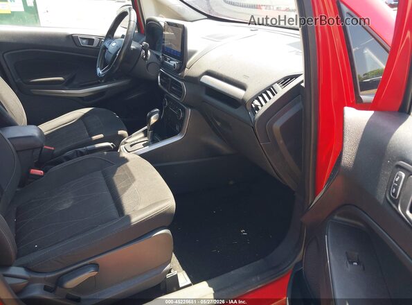 MAJ6S3GL2LC375905 2020 FORD ECOSPORT Red Front interior view