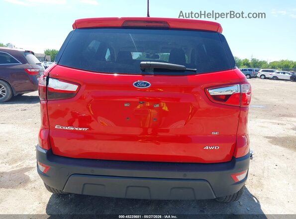 MAJ6S3GL2LC375905 2020 FORD ECOSPORT Red 
