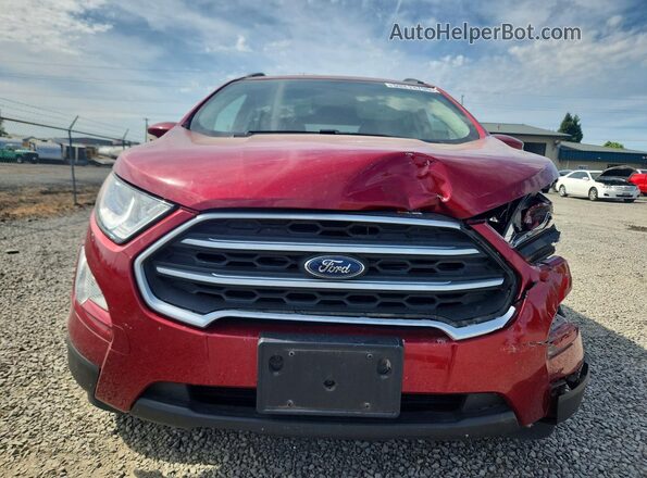 MAJ6S3GL4KC272998 2019 FORD ECOSPORT Red 