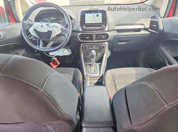 MAJ6S3GL4KC272998 2019 FORD ECOSPORT Red 