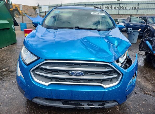 MAJ6S3GL4KC279482 2019 FORD ECOSPORT Blue 