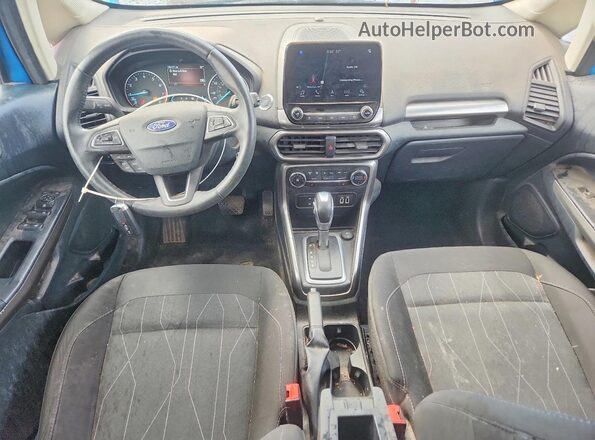 MAJ6S3GL4KC279482 2019 FORD ECOSPORT Blue 