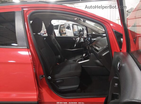 MAJ6S3GL4KC280342 2019 FORD ECOSPORT Red Вид салону спереду