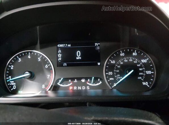 MAJ6S3GL4KC280342 2019 FORD ECOSPORT Red Вид задніх сидінь