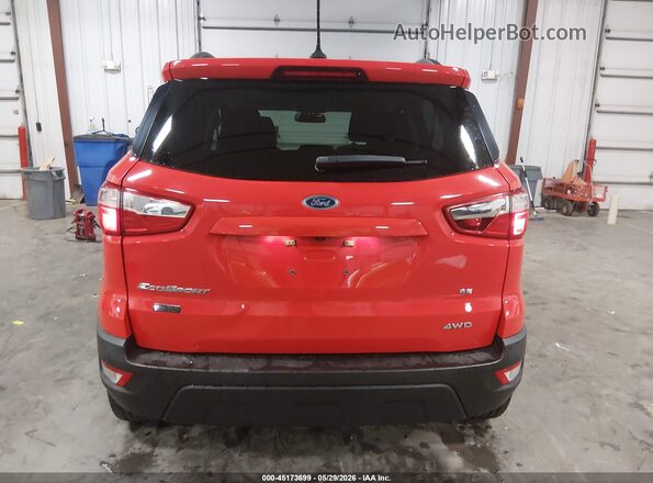 MAJ6S3GL4KC280342 2019 FORD ECOSPORT Red 