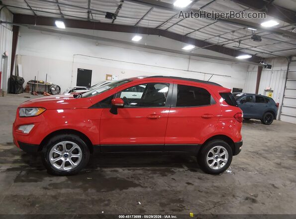MAJ6S3GL4KC280342 2019 FORD ECOSPORT Red Панорамний вид салону 360°