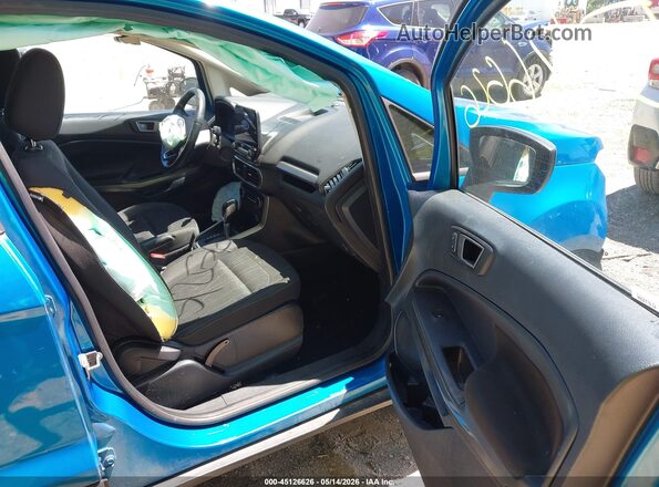 MAJ6S3GL4LC327662 2020 FORD ECOSPORT Blue Вид салону спереду