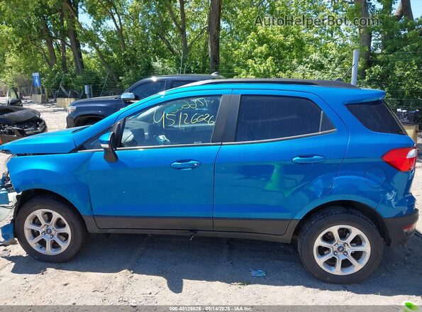 MAJ6S3GL4LC327662 2020 FORD ECOSPORT Blue Панорамний вид салону 360°
