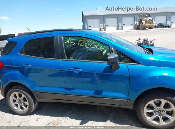 MAJ6S3GL4LC327662 2020 FORD ECOSPORT Blue Вид задньої частини салону