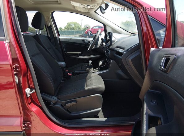MAJ6S3GL4MC397471 2021 FORD ECOSPORT Red Vista interior delantera