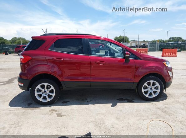 MAJ6S3GL4MC397471 2021 FORD ECOSPORT Red Vista interior trasera
