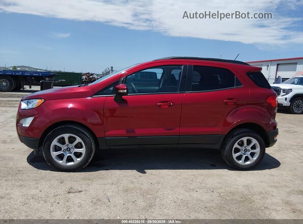 MAJ6S3GL4MC397471 2021 FORD ECOSPORT Red Vista interior de 360 grados