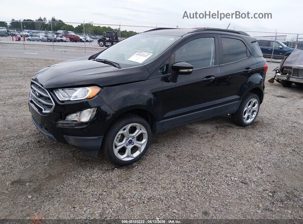 MAJ6S3GL4MC409909 2021 FORD ECOSPORT Black Передня ліва чверть