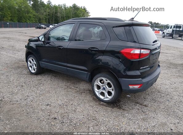 MAJ6S3GL4MC409909 2021 FORD ECOSPORT Black Задня ліва чверть