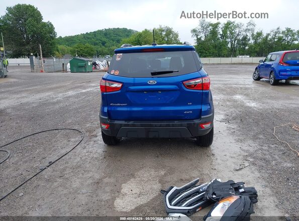 MAJ6S3GL4NC466628 2022 FORD ECOSPORT Blue 