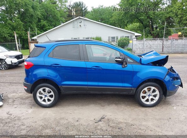 MAJ6S3GL4NC466628 2022 FORD ECOSPORT Blue 