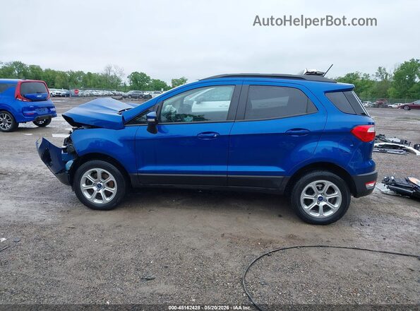 MAJ6S3GL4NC466628 2022 FORD ECOSPORT Blue 