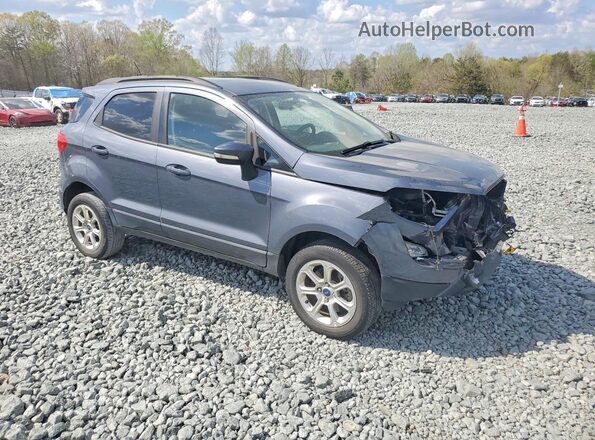 MAJ6S3GL4NC474180 2022 FORD ECOSPORT Blue Przód prawy