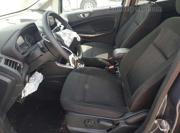 MAJ6S3GL4NC474180 2022 FORD ECOSPORT Blue Widok wnętrza z przodu