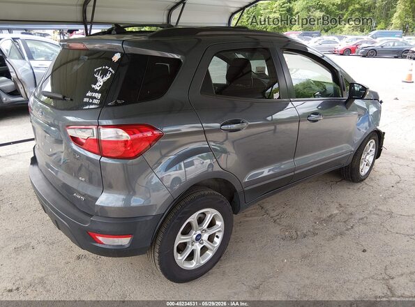 MAJ6S3GL5KC285968 2019 FORD ECOSPORT Gray Rear right