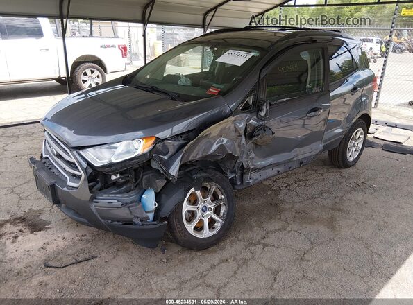 MAJ6S3GL5KC285968 2019 FORD ECOSPORT Gray Front left