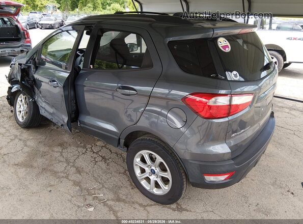 MAJ6S3GL5KC285968 2019 FORD ECOSPORT Gray Rear left