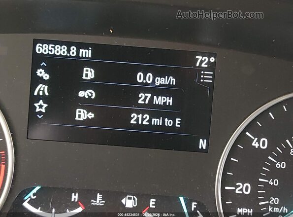 MAJ6S3GL5KC285968 2019 FORD ECOSPORT Gray 