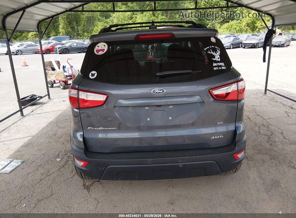 MAJ6S3GL5KC285968 2019 FORD ECOSPORT Gray 