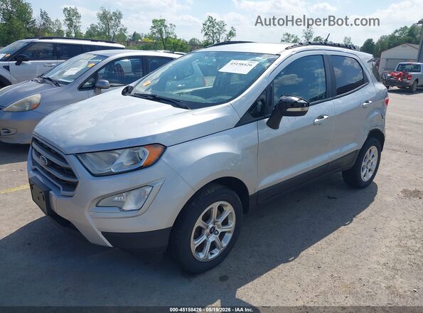 MAJ6S3GL5KC309105 2019 FORD ECOSPORT Серебряный Передняя левая четверть