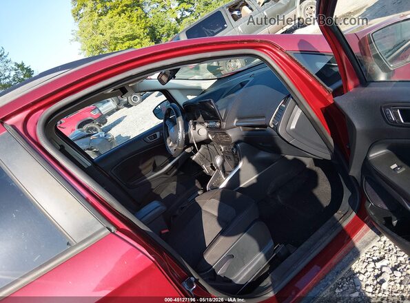MAJ6S3GL6MC454835 2021 FORD ECOSPORT Red Вид салону спереду