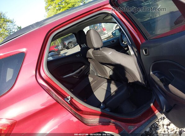 MAJ6S3GL6MC454835 2021 FORD ECOSPORT Red Вид наклейки з VIN-кодом